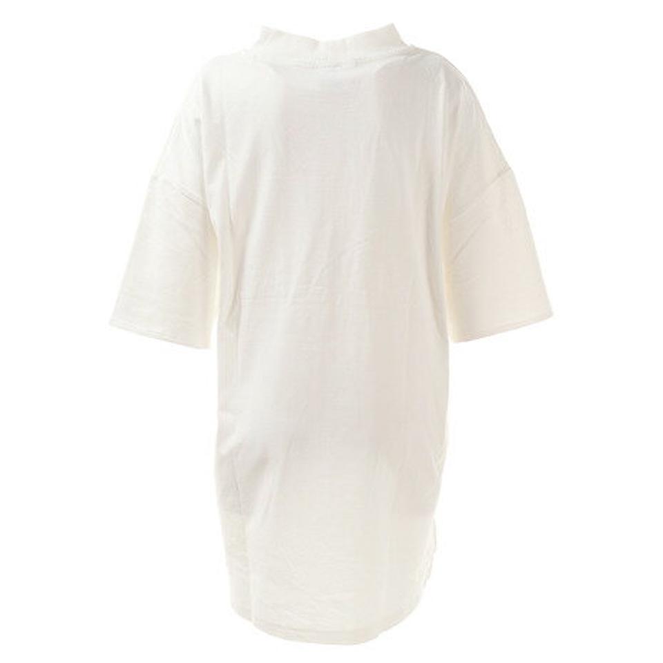 ラッセル（RUSSELL） Tシャツ レディース 半袖 ロング丈 ハイネック チュニック RBL20S1001 WHT ホワイト 白 （レディース）