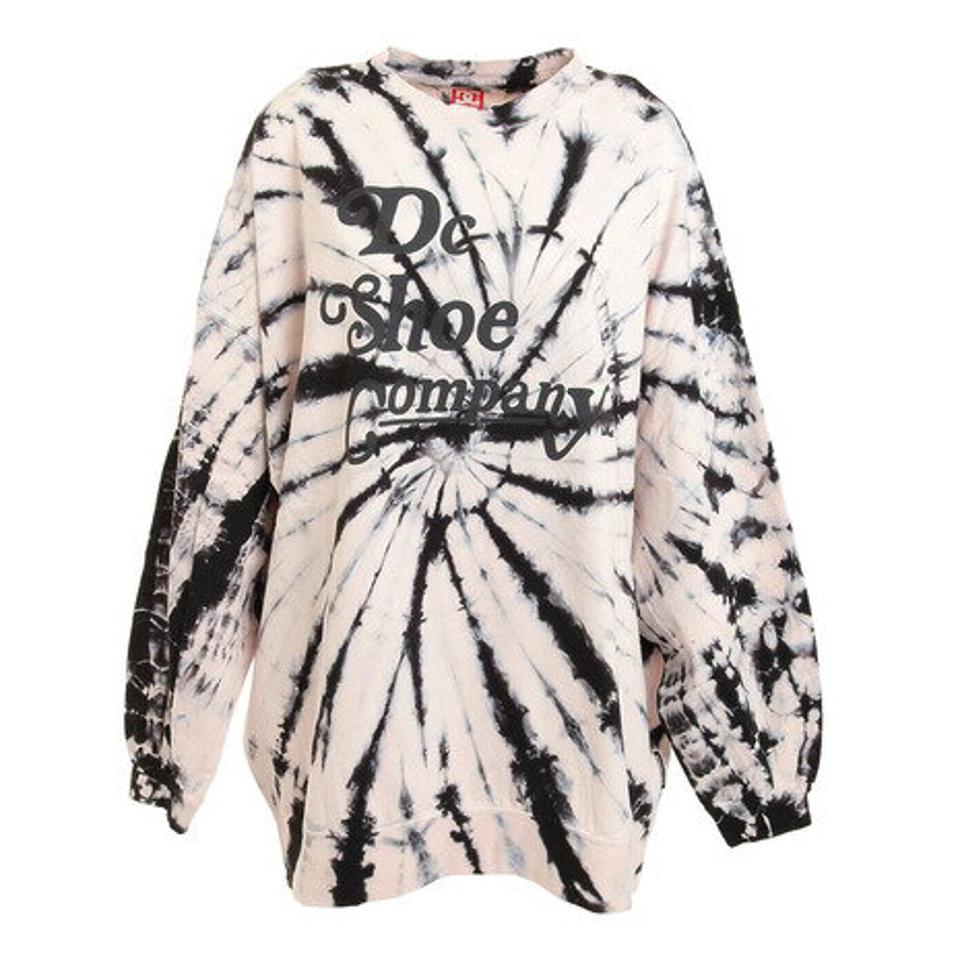 【5/15限定 エントリー＆3点以上ご購入でP最大10倍】ディーシー・シュー（DC SHOE） 22 WS TIEDYE 長袖シャツ 22SPLLT221310BLK （レディース）