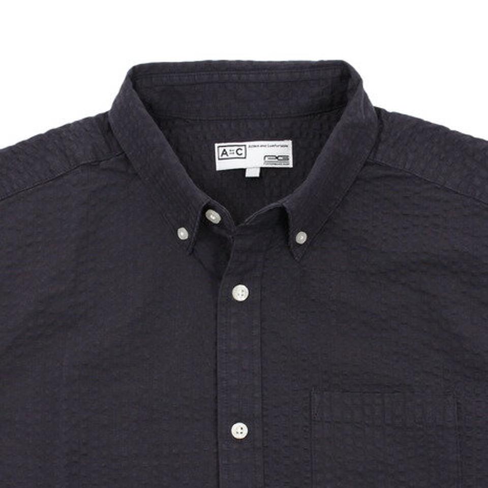 エーシーピージー（ACPG） シアサッカー半袖シャツ 871PA9EG6332NVY オンライン価格 （メンズ）