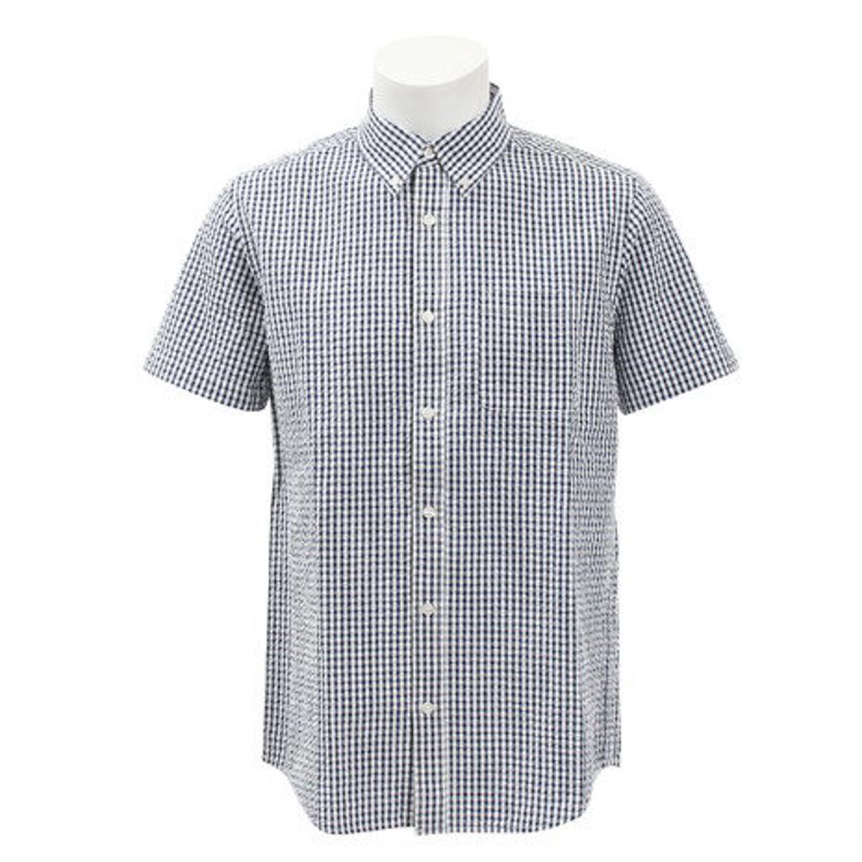 エーシーピージー（ACPG） シアサッカー半袖シャツ 871PA9EG6332NVXWH オンライン価格 （メンズ）