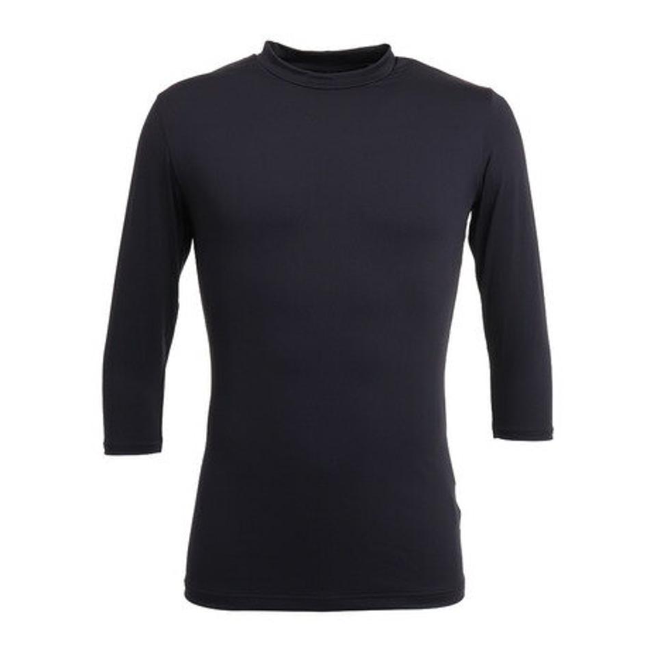 エックスティーエス（XTS） 野球 アンダーシャツ ストレッチ 丸首 7分袖シャツ 723G6ES4169 NVY. （メンズ）