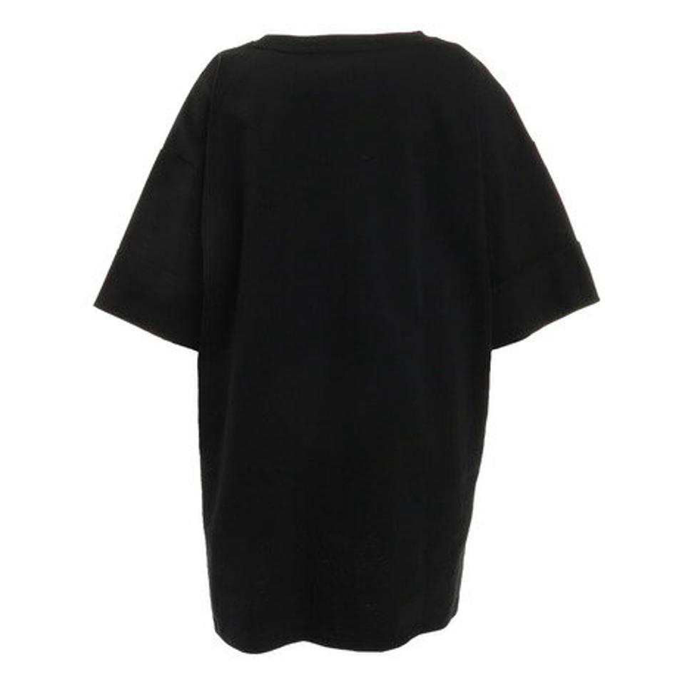 パフォーマンスギア（PG）（レディース）Tシャツ レディース 半袖 ロング丈 ヘビーウェイト チュニック 872PA1CD6345BLK ブラック 黒