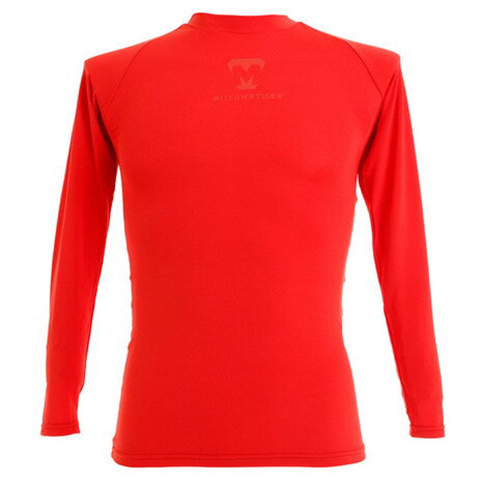 美津和タイガー（mitsuwa-tiger） 野球 アンダーシャツ コンプレッション ラウンドネック 長袖 インナー シャツ UWMTKS-059-070 （メンズ）