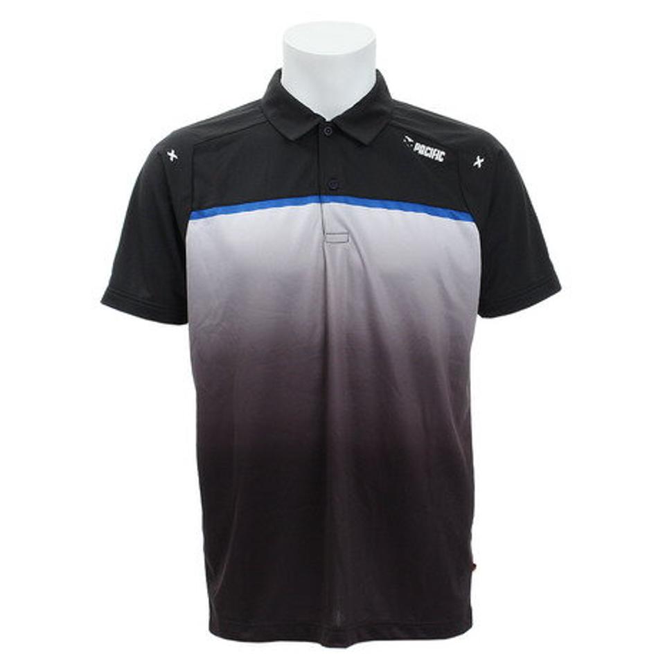 パシフィック（PACIFIC） テニス ドライプラス CAゲームポロ PT19SM402 BLK （メンズ）