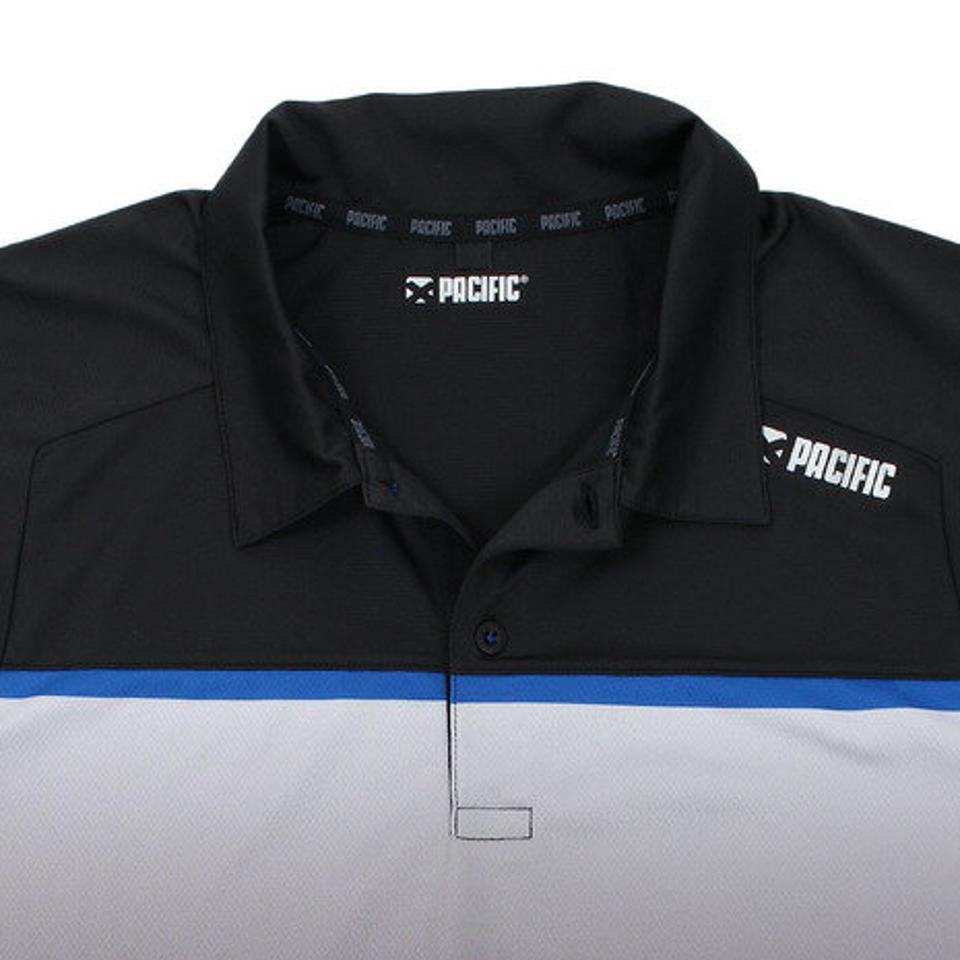 パシフィック（PACIFIC） テニス ドライプラス CAゲームポロ PT19SM402 BLK （メンズ）