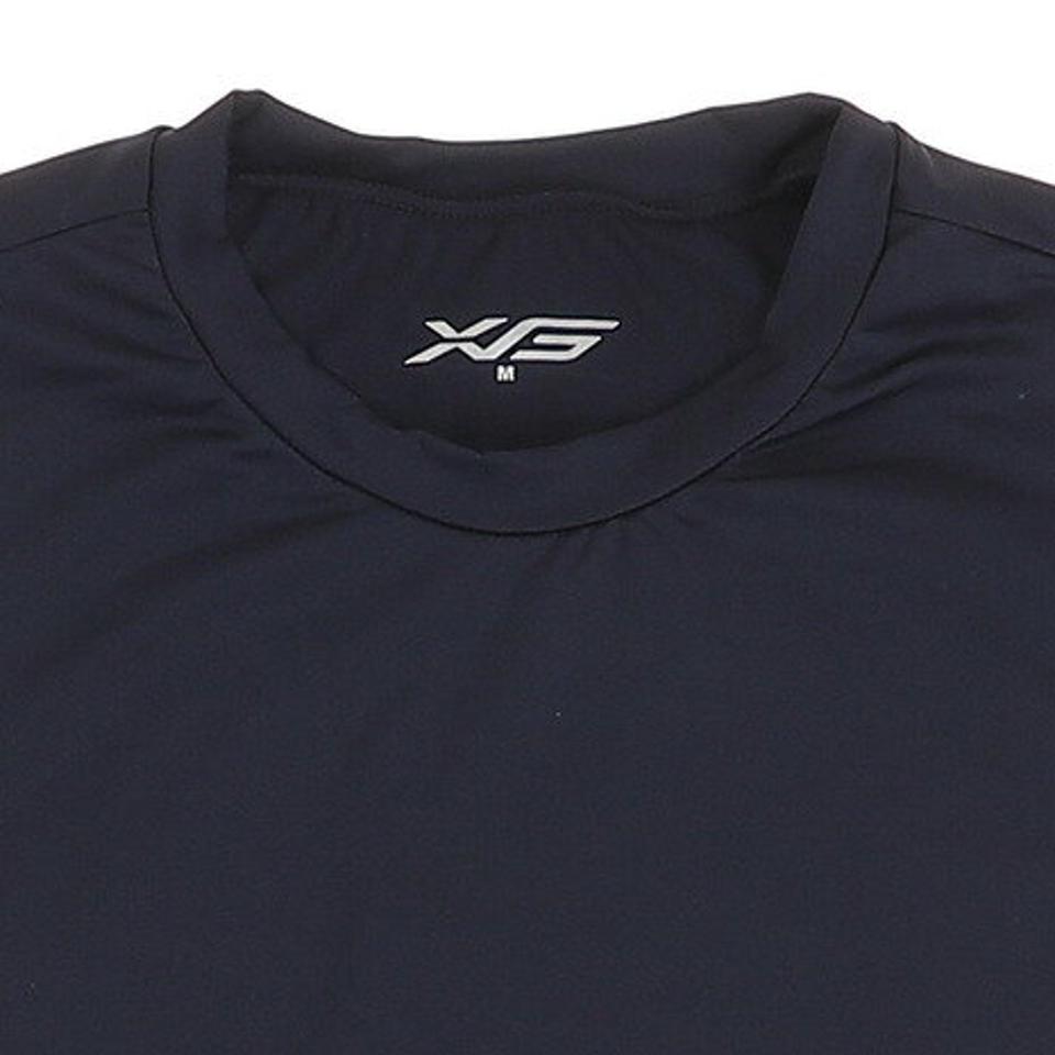 エックスティーエス（XTS） 野球 アンダーシャツ ストレッチ丸首ノースリーブシャツ 723G0ES7673 NVY. （メンズ）