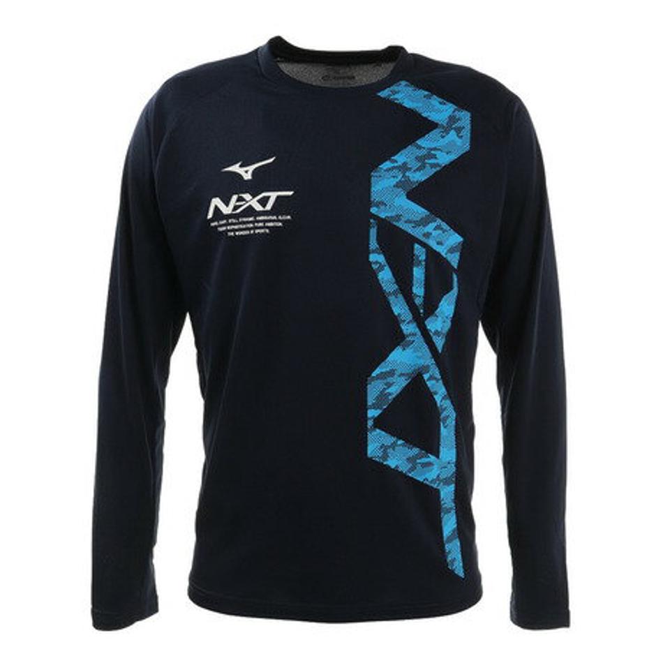 【5/15限定 エントリー＆3点以上ご購入でP最大10倍】ミズノ（MIZUNO） 陸上ウェア シャツ XB 長袖プラシャツ U2JA0X0114 （メンズ）