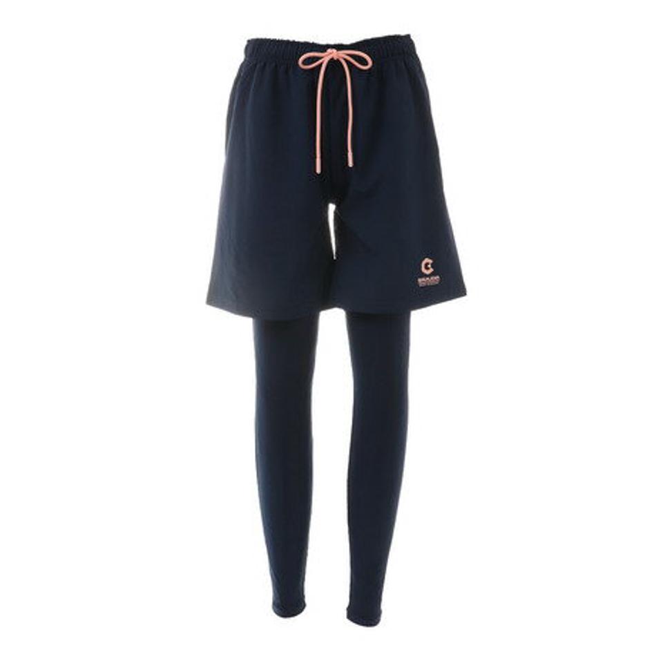 ジローム（GIRAUDM）（レディース）ドライ 吸汗速乾 UVカット プラクティスパンツ インナーセット 867GM1HD6747 NVY