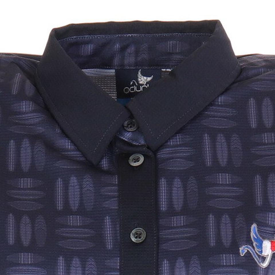 クランク（CLUNK）（レディース） ゴルフウェア クールサーフ柄ポロシャツ CL5KUG14