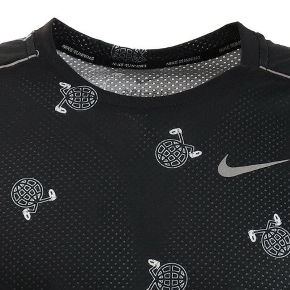 【5/15限定 エントリー＆3点以上ご購入でP最大10倍】ナイキ（NIKE） ランニング AS ドライフィット ワイルド RN P マイラー ショートスリーブ シャツ 半袖 CJ5408-010 （メンズ）