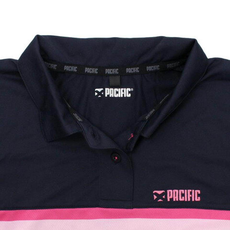パシフィック（PACIFIC） テニス ドライプラス CAゲームポロ PT19SW412 NVY （レディース）