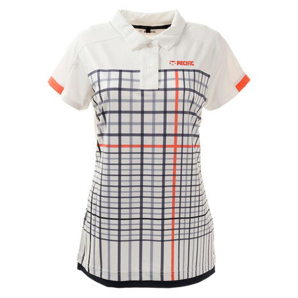 パシフィック（PACIFIC） テニス ドライプラス RAPTOR AIR ポロシャツ C PT20SW413 WHTCOR （レディース）