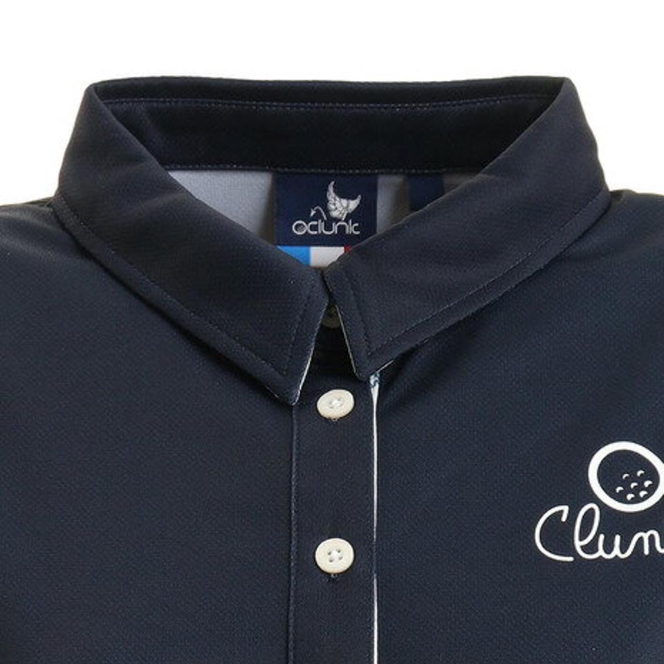 クランク（CLUNK） ゴルフウェア 半袖ポロシャツ CL5HUG12 NVY （レディース）