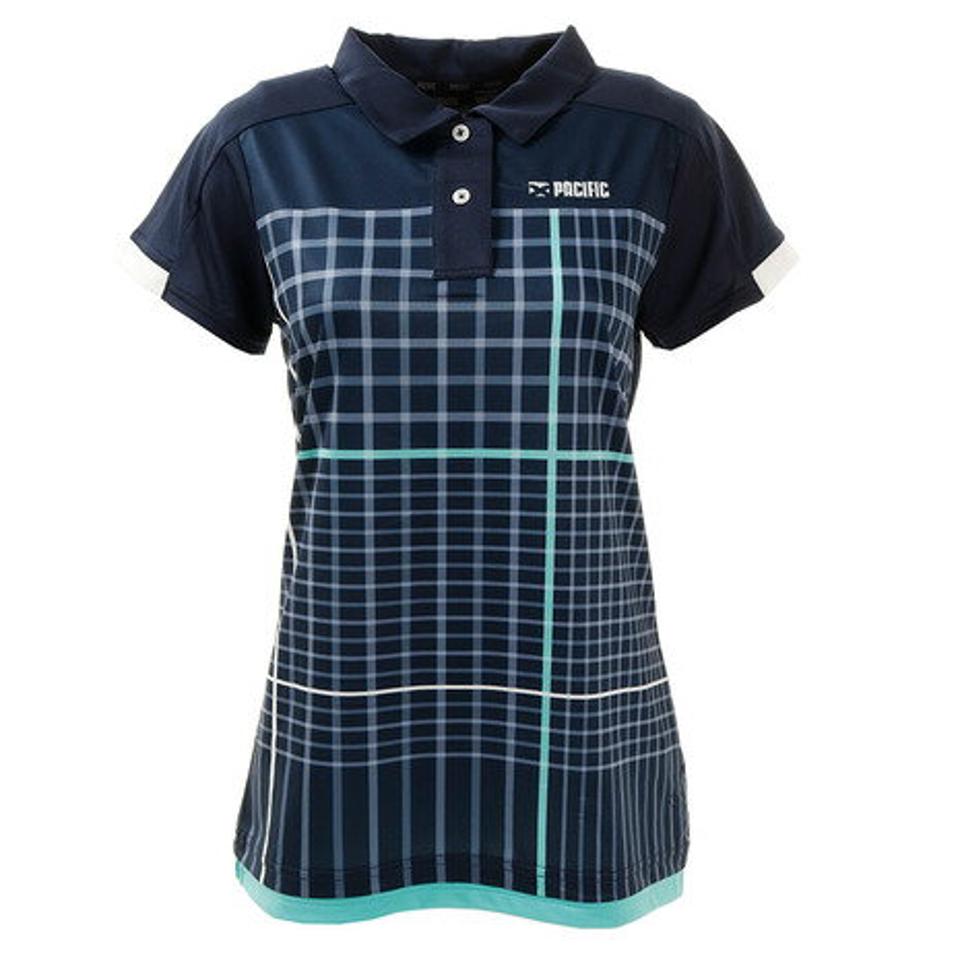 パシフィック（PACIFIC） テニス ドライプラス RAPTOR AIR ポロシャツ C PT20SW413 NVY （レディース）