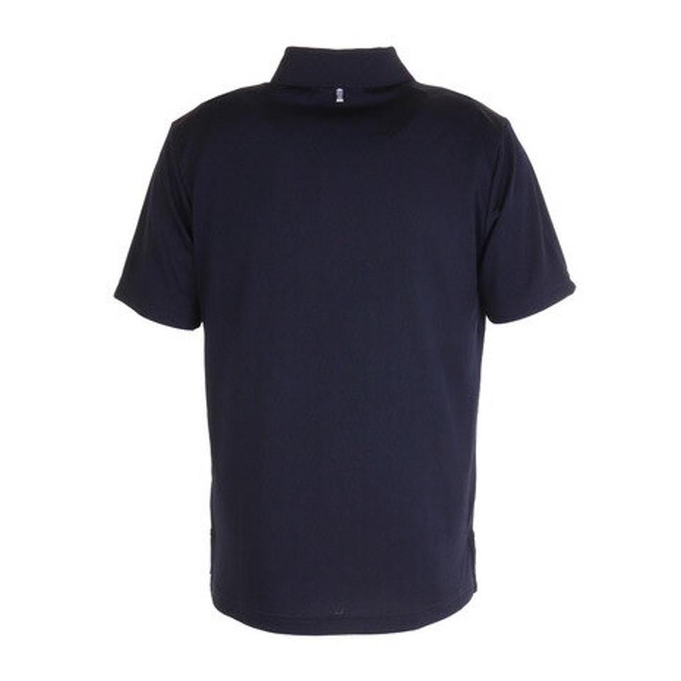 フィドラ（FIDRA）（メンズ）ゴルフウェア 吸水 速乾 ジャカード ポロシャツ FD5KTG21 NVY