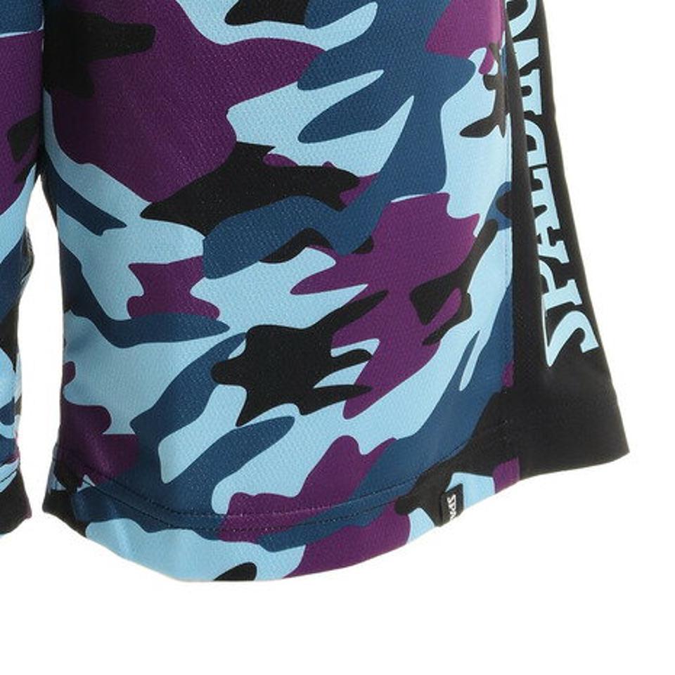 【20%OFFクーポン対象!6/11まで】スポルディング(SPALDING)(メンズ)バスパン バスケットボールウェア プラクティスパンツ マルチカモ SMP211040