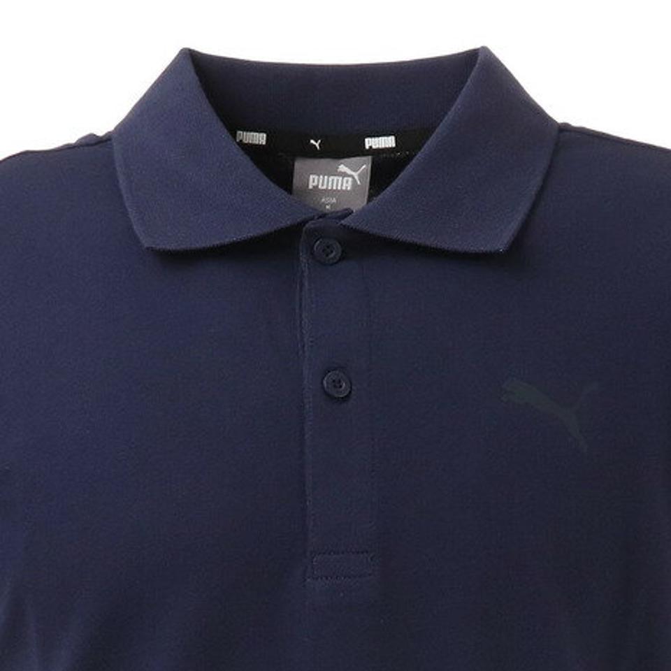 プーマ（PUMA）（メンズ）ゴルフ ポロシャツ ジャージーポロシャツ 84671606 NVY-G