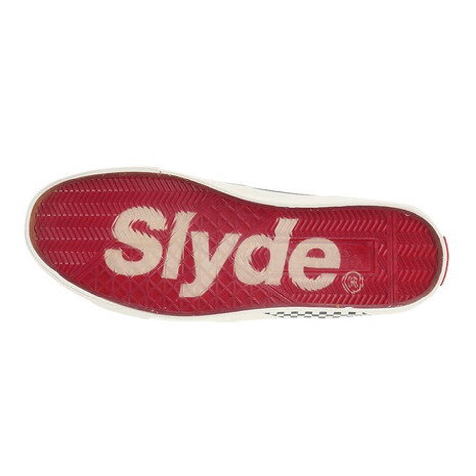【5/15限定 エントリー＆3点以上ご購入でP最大10倍】【ポイント10倍】スライド（SLYDE） スニーカー ボーダーシューズ TECH MID CUT SL-FTW-109-WH/WH スケシュー スケーター （メンズ、レディース）