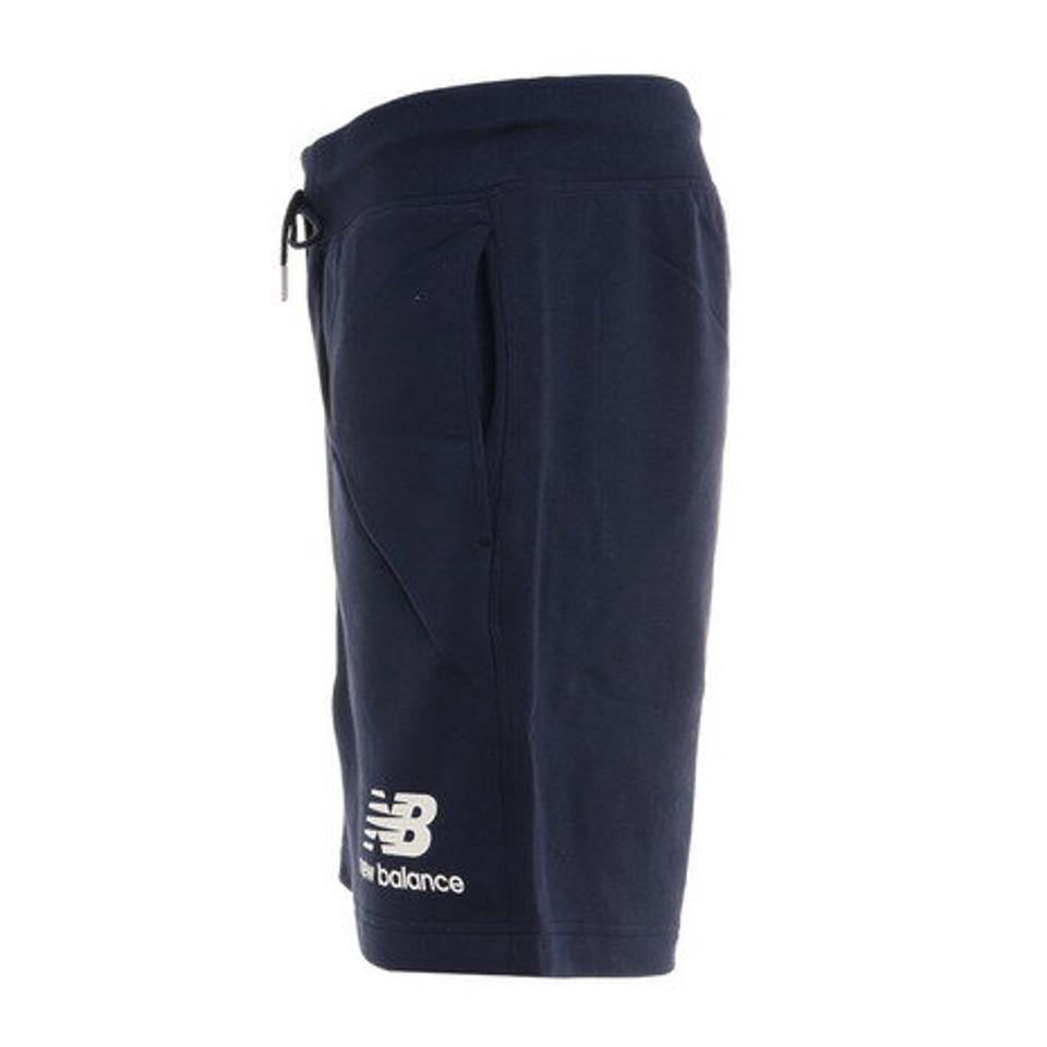 【20%OFFクーポン対象!3/11まで】ニューバランス(new balance)(メンズ)エッセンシャルスタックドロゴシ ハーフパンツ AMS91584PGM