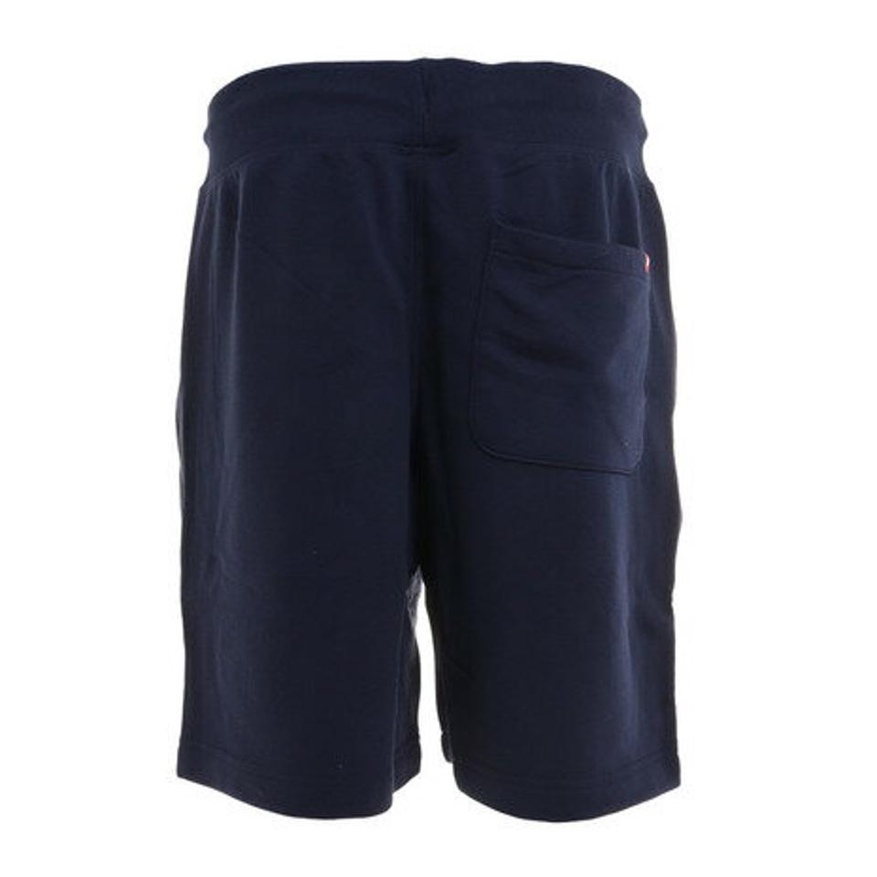 【20%OFFクーポン対象!3/11まで】ニューバランス(new balance)(メンズ)エッセンシャルスタックドロゴシ ハーフパンツ AMS91584PGM