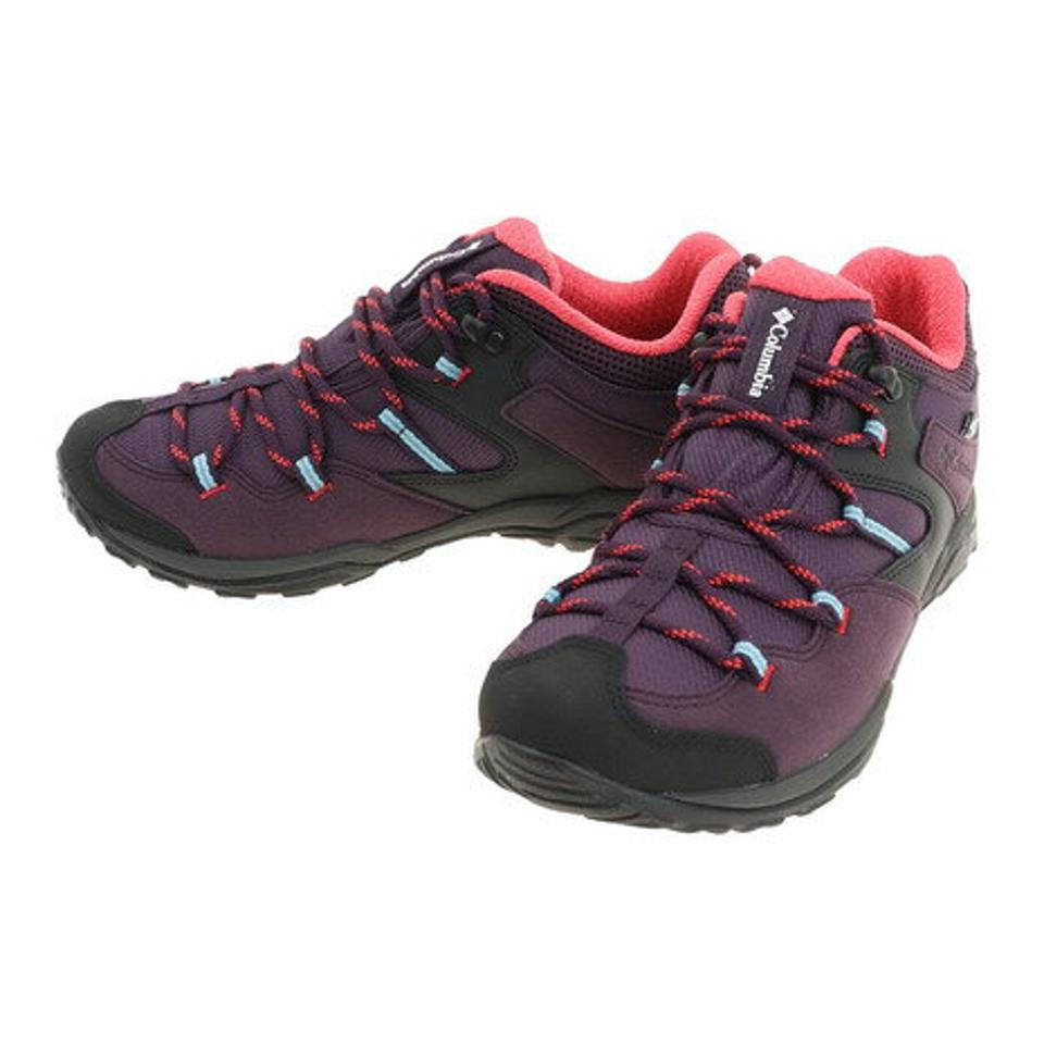 コロンビア（Columbia）（レディース） セイバー5ロウアウトドライ Dark Plum YL4134 ハイキング トレッキング アウトドア ウォーキング 登山靴 防水透湿