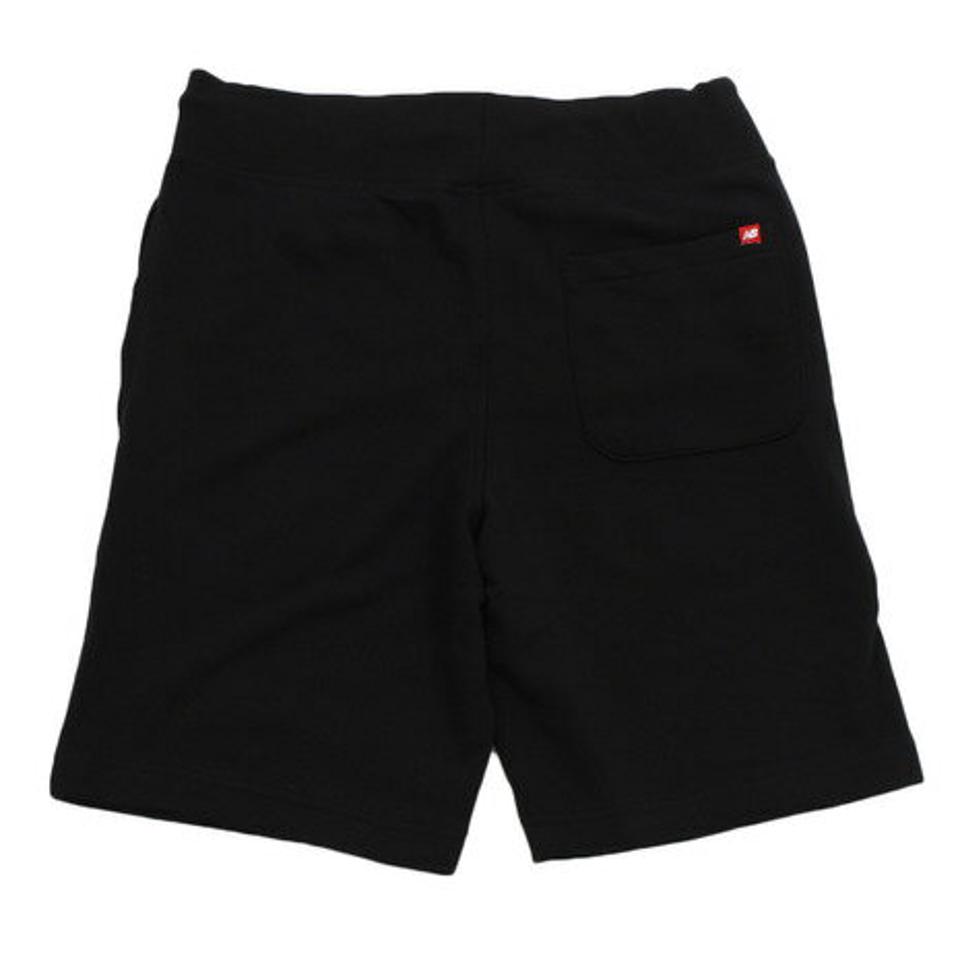 【30%OFFクーポン!15日迄】ニューバランス(new balance)(メンズ)ハーフパンツ メンズ エッセンシャルスタックドロゴショーツ AMS91584BK オンライン価格