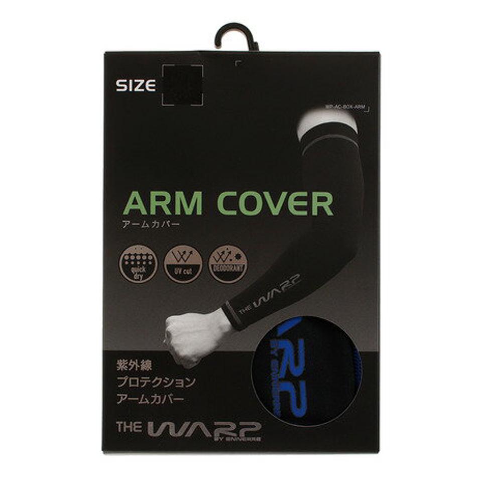 ザ・ワープ・バイ・エネーレ(The Warp By Ennerre)(メンズ、レディース)アームカバー WB32FG44 BLK/BLU
