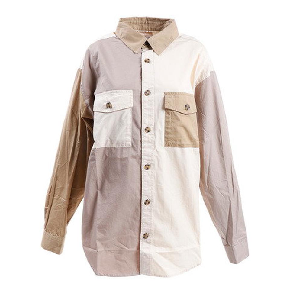 パワー・トゥ・ザ・ピープル（POWER TO THE PEOPLE）（レディース）czCPO 長袖シャツ 0312120-05IVO