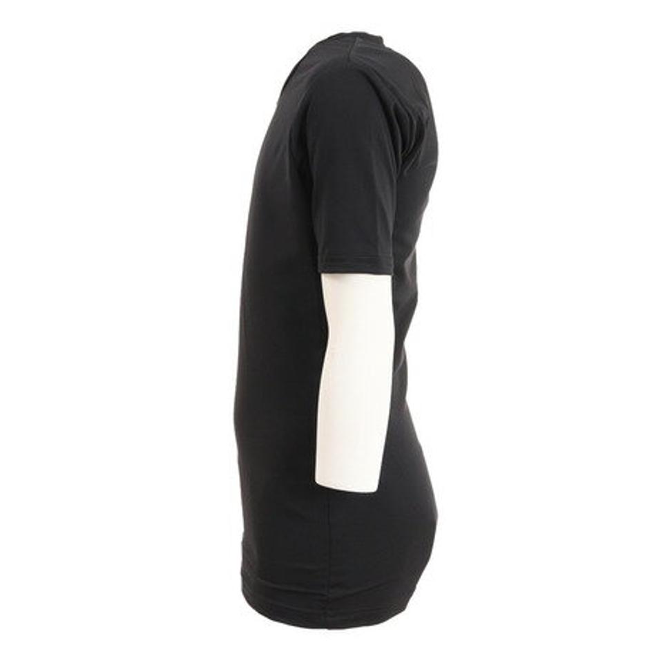 パフォーマンスギア（PG） サッカーウェア ジュニア ストレッチ丸首半袖シャツ 742PG9ES4535 BLK （キッズ）