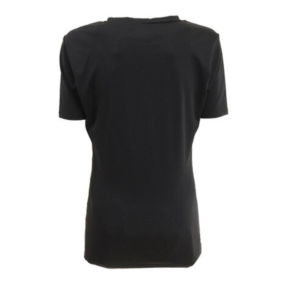 パフォーマンスギア（PG） サッカーウェア ジュニア ストレッチ丸首半袖シャツ 742PG9ES4535 BLK （キッズ）