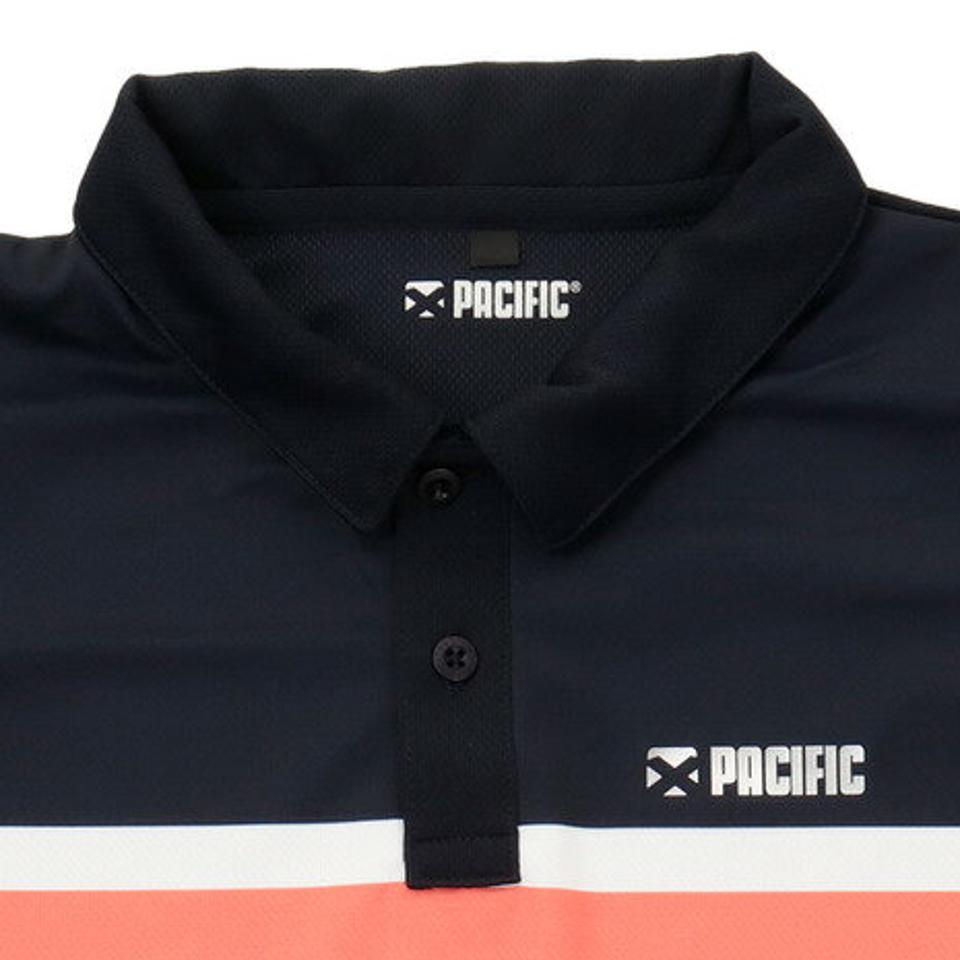 パシフィック（PACIFIC） テニス ジュニア ドライプラス 半袖ポロシャツ PT20SJ425 NVPK （キッズ）