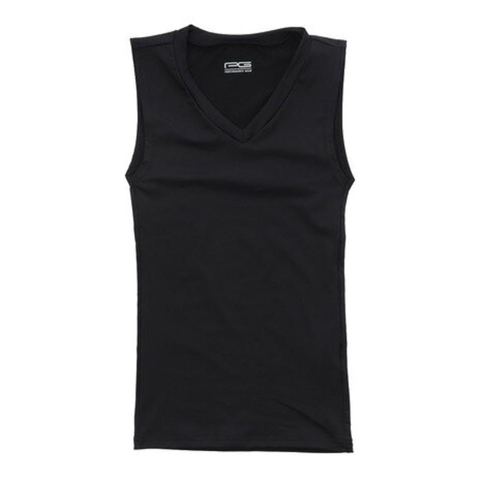 パフォーマンスギア（PG）（キッズ） サッカー ジュニア インナー ストレッチVネックノースリーブシャツ 742PG9ES4533