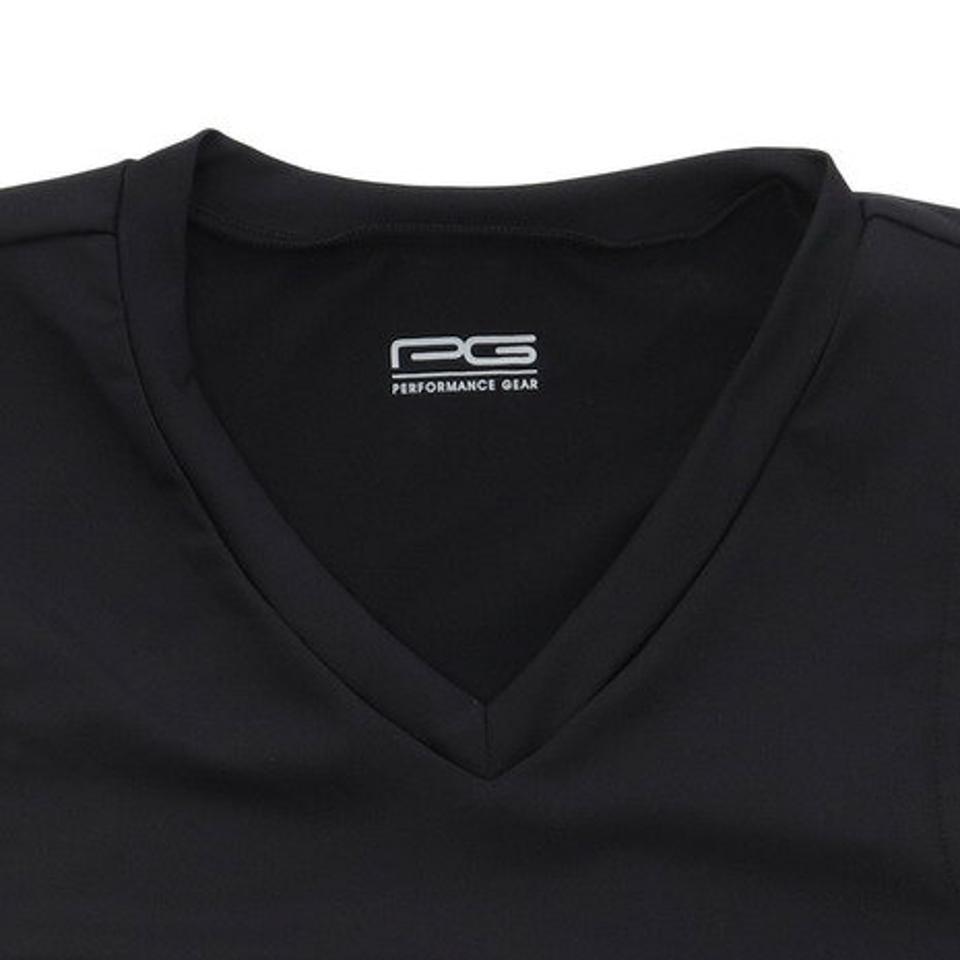 パフォーマンスギア（PG）（キッズ） サッカー ジュニア インナー ストレッチVネックノースリーブシャツ 742PG9ES4533