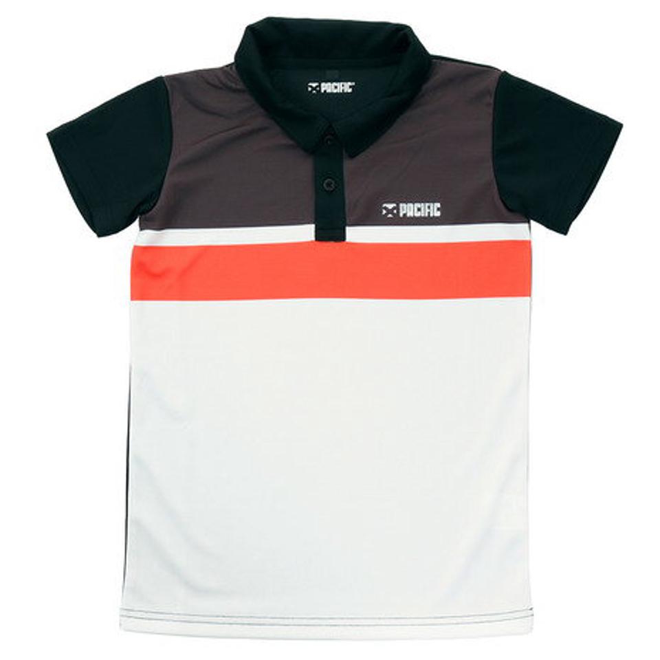 パシフィック（PACIFIC） テニス ジュニア ドライプラス 半袖ポロシャツ PT20SJ425 BLK （キッズ）