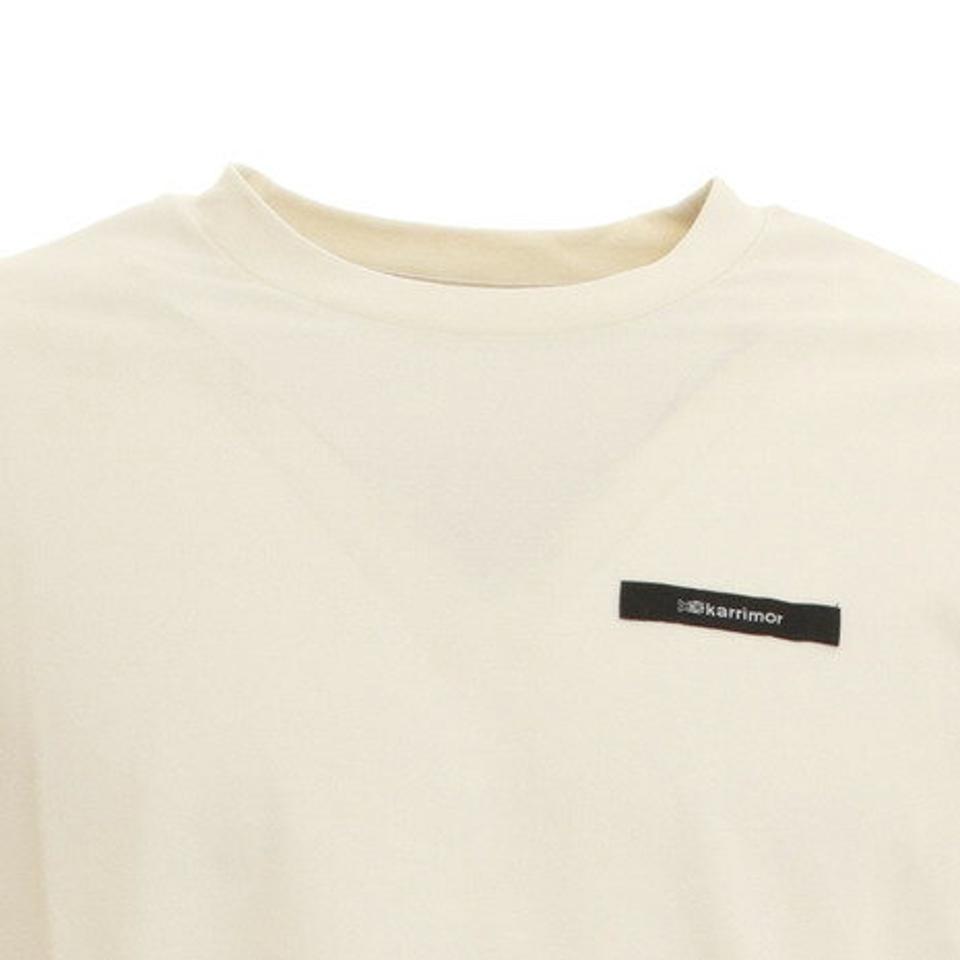 カリマー（karrimor）（メンズ）長袖Tシャツ ロンT トラベラーTシャツ 101108-0110 オフホワイト 収納袋付 トップス 抗菌 防臭
