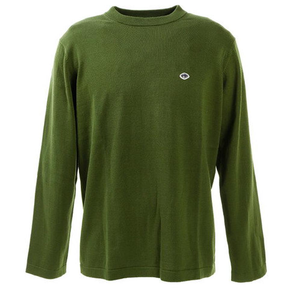 フィドラ（FIDRA） ゴルフ シャツ メンズ ニット長袖クルーネックシャツ FD5GTJ82 KHK （メンズ）