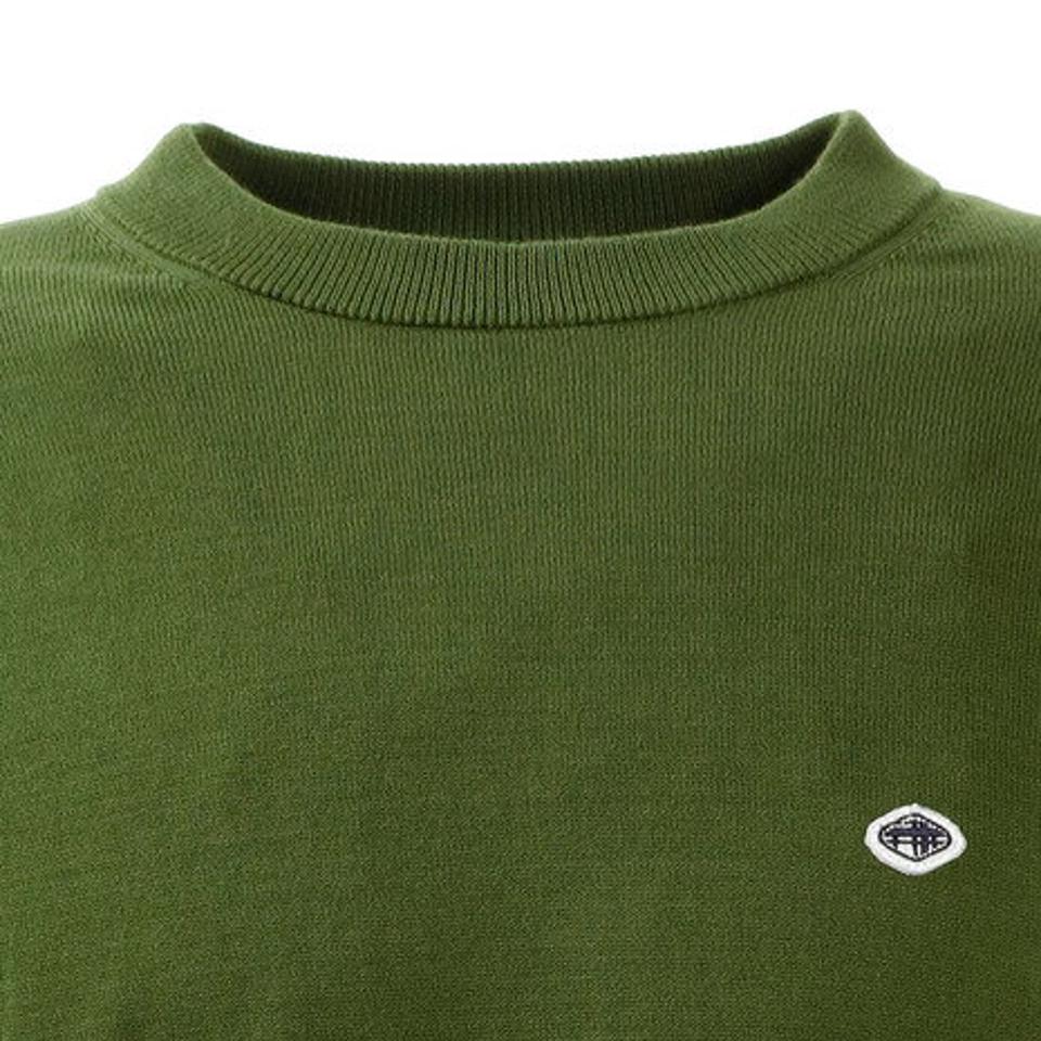 フィドラ（FIDRA） ゴルフ シャツ メンズ ニット長袖クルーネックシャツ FD5GTJ82 KHK （メンズ）