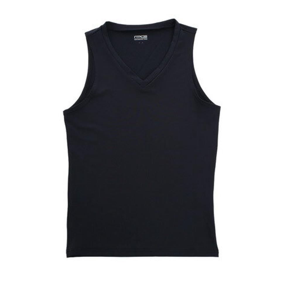 パフォーマンスギア（PG） サッカー ウェア メンズ ストレッチ Vネック ノースリーブ 741PG9ES4538 NVY インナー アンダーシャツ （メンズ）