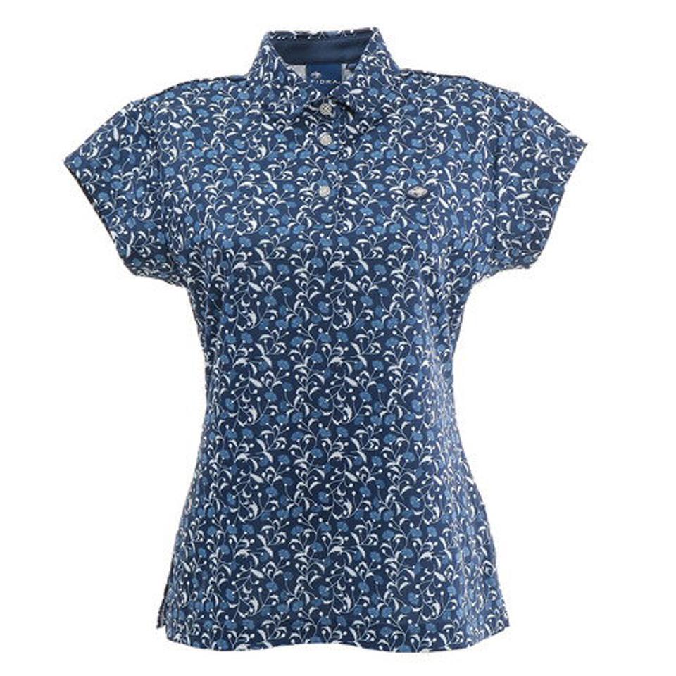 フィドラ（FIDRA） ゴルフ ポロシャツ レディース フラワーポロシャツ FD5HUP50 NVY （レディース）