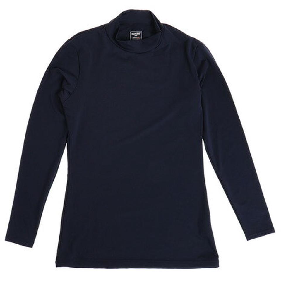デュアリグ（DUARIG） サッカー ウェア メンズ ストレッチハイネックシャツ 741D6ES5389 NVY インナー アンダー シャツ 長袖 （メンズ）