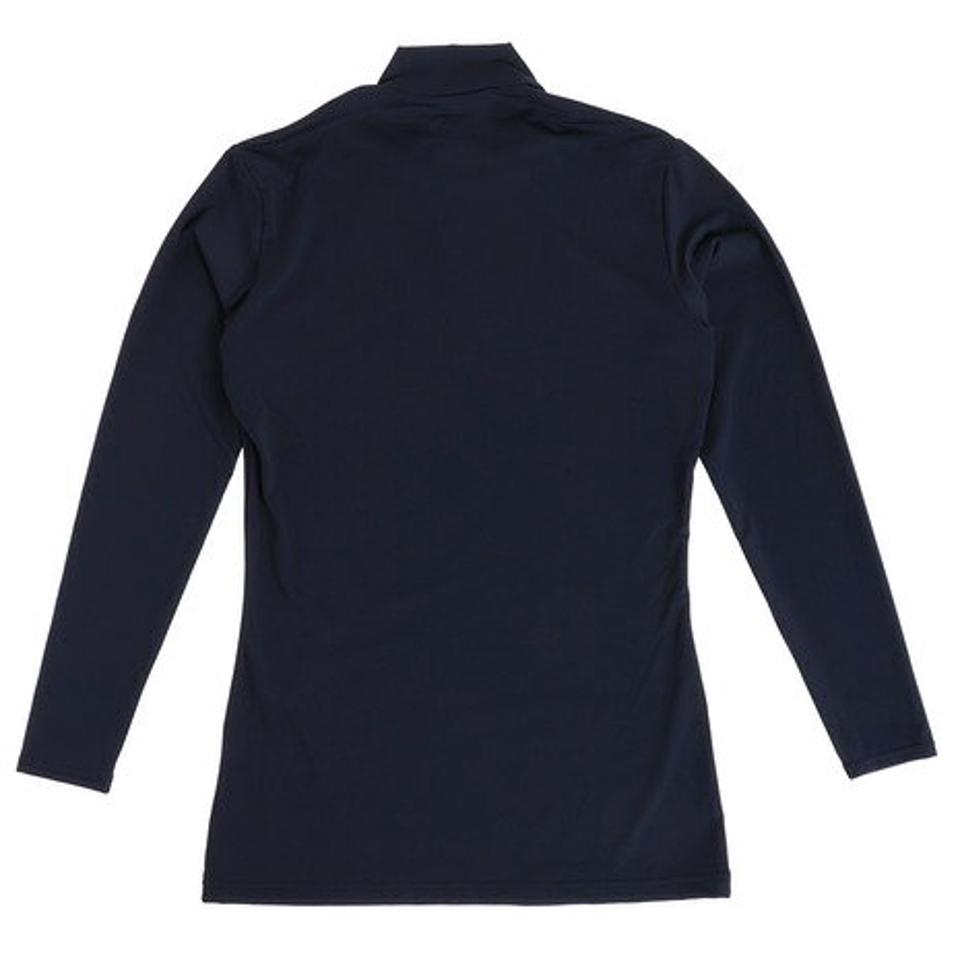 デュアリグ（DUARIG） サッカー ウェア メンズ ストレッチハイネックシャツ 741D6ES5389 NVY インナー アンダー シャツ 長袖 （メンズ）