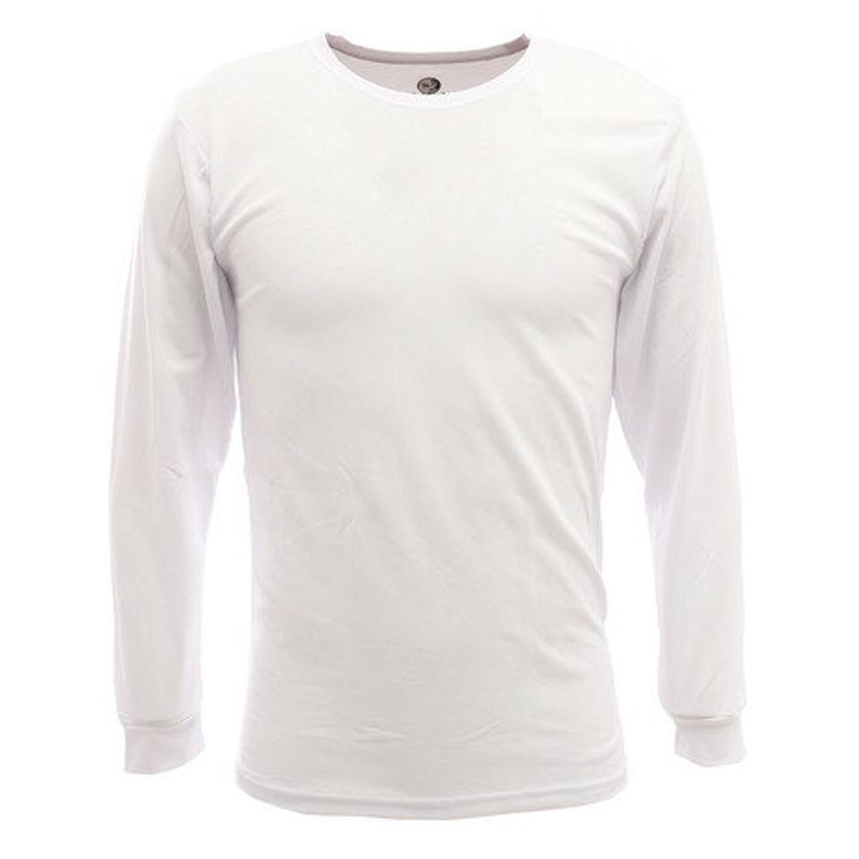 ホールアース（Whole Earth）（メンズ）吸汗速乾 アンダー長袖シャツ WEEDAD19 WHT