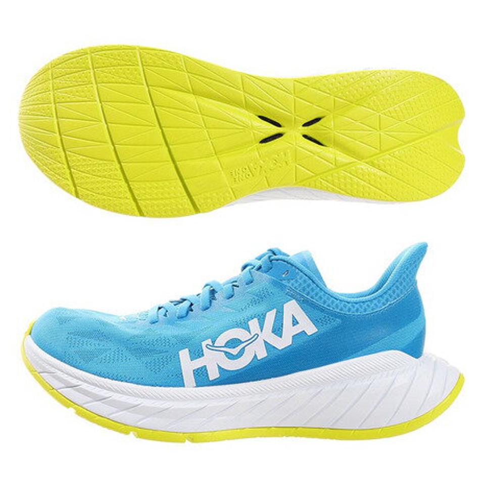 【ランニング対象品購入&エントリーでP10倍！8/19 20:00〜8/28 23:59】ホカ（HOKA） ランニングシューズ カーボンX2 CARBONX2 1113526-DBCTR マラソン （メンズ）