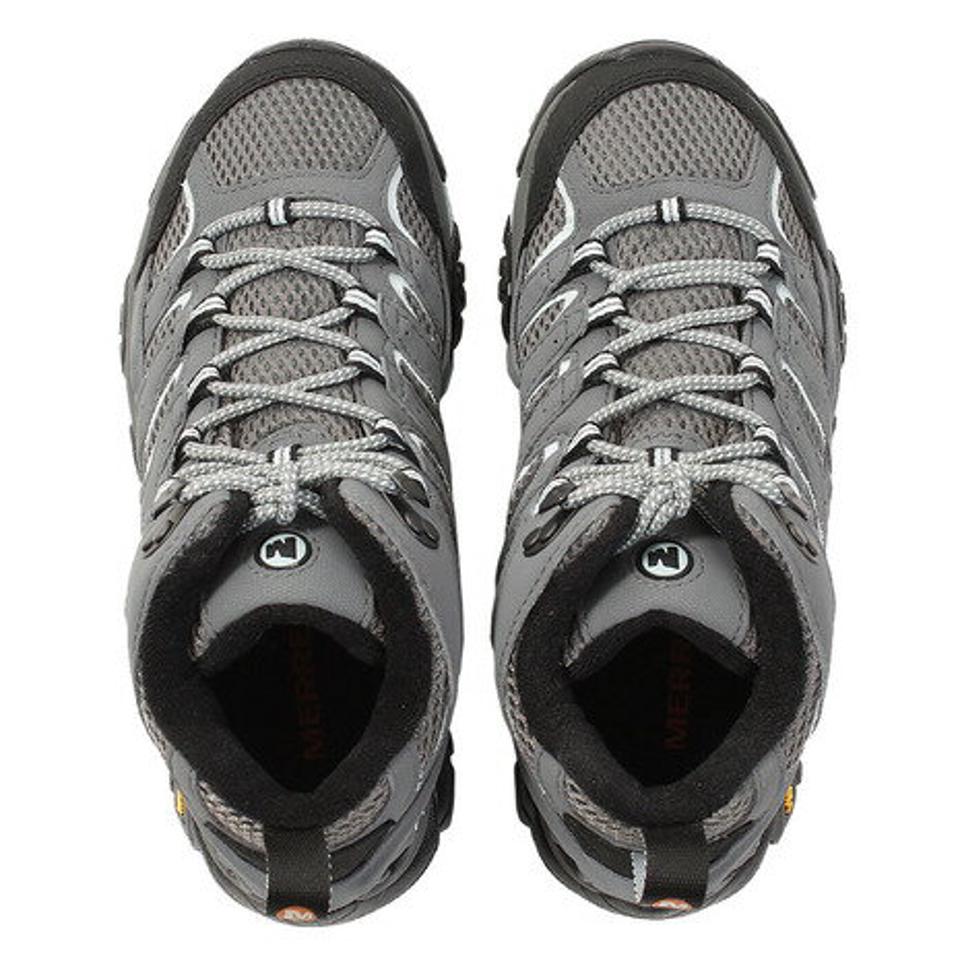 メレル（MERRELL）（レディース）アウトドア トレッキングシューズ 登山靴 モアブ 2 ミッド GTX ワイド 06060W SEDONA SAGE ゴアテックス 400g