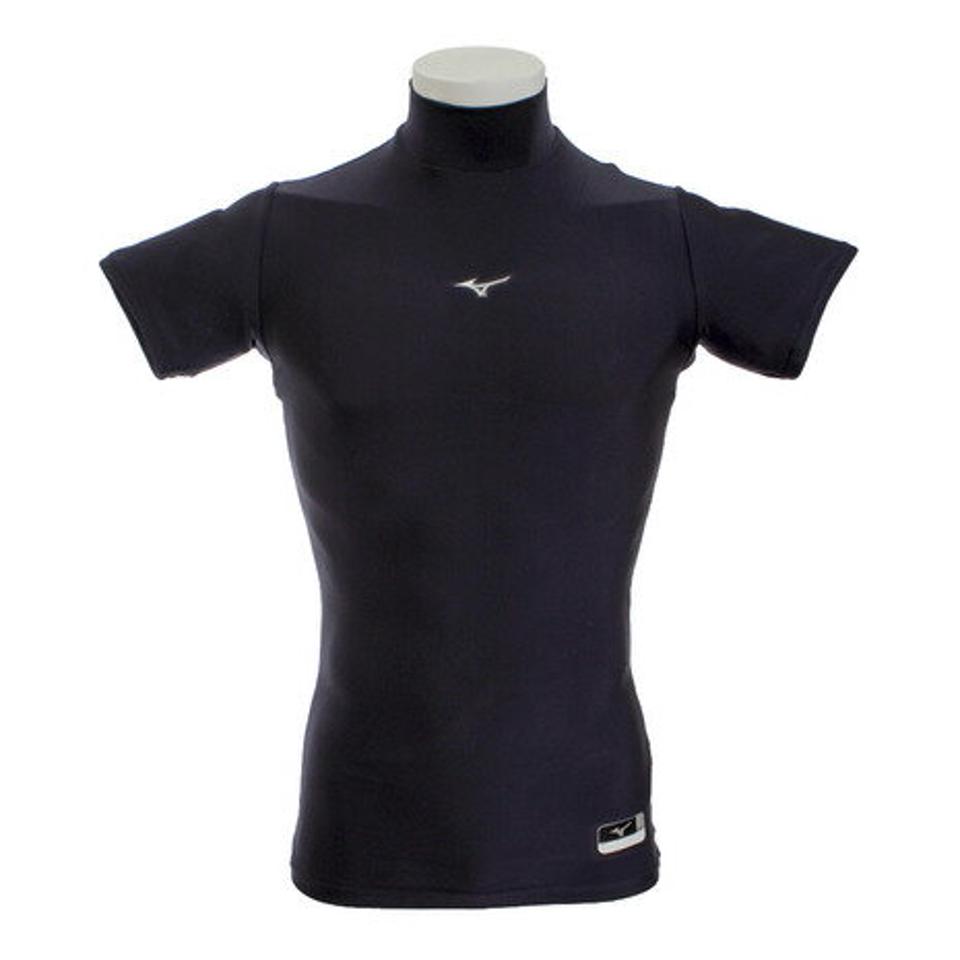 ミズノ（MIZUNO）（メンズ）野球 アンダーシャツ 半袖 バイオギア ハイネック インナー シャツ 12JA8C3014