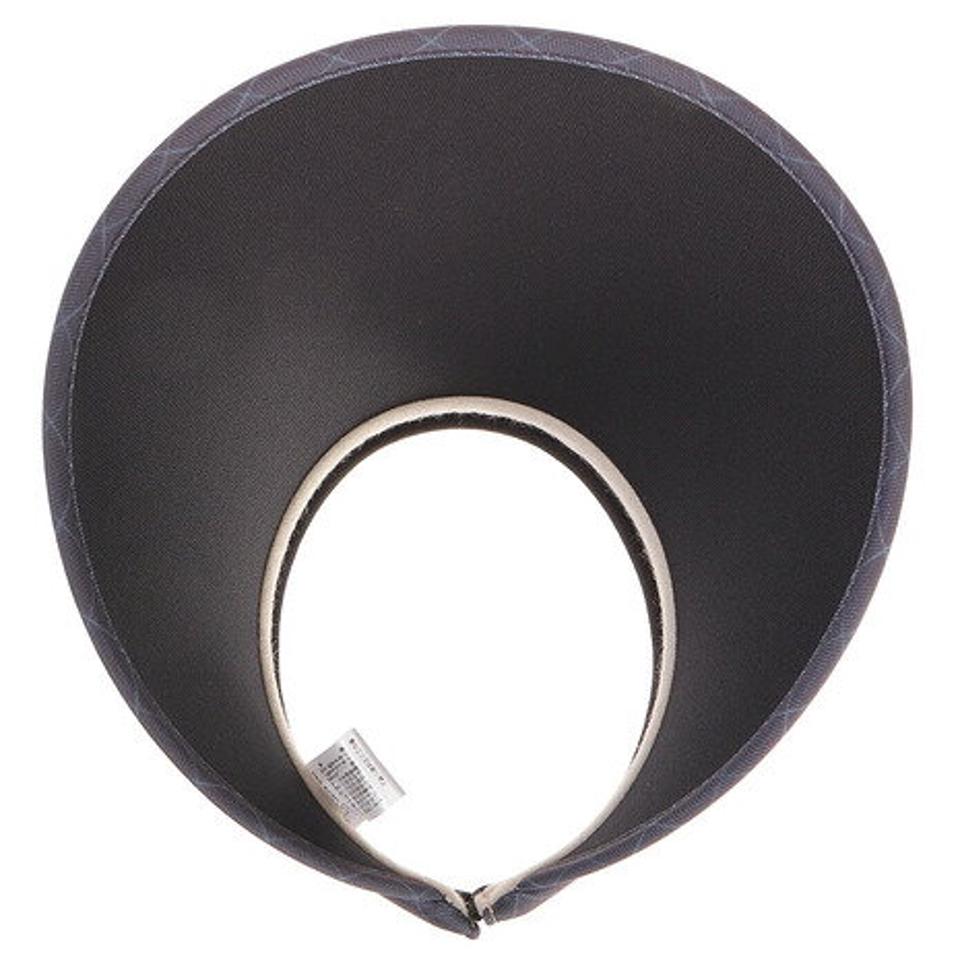 ルコック スポルティフ（Lecoq Sportif） 帽子 レディース UV サンバイザー クリップバイザー QMCPJC10 BLK 日よけ （レディース）