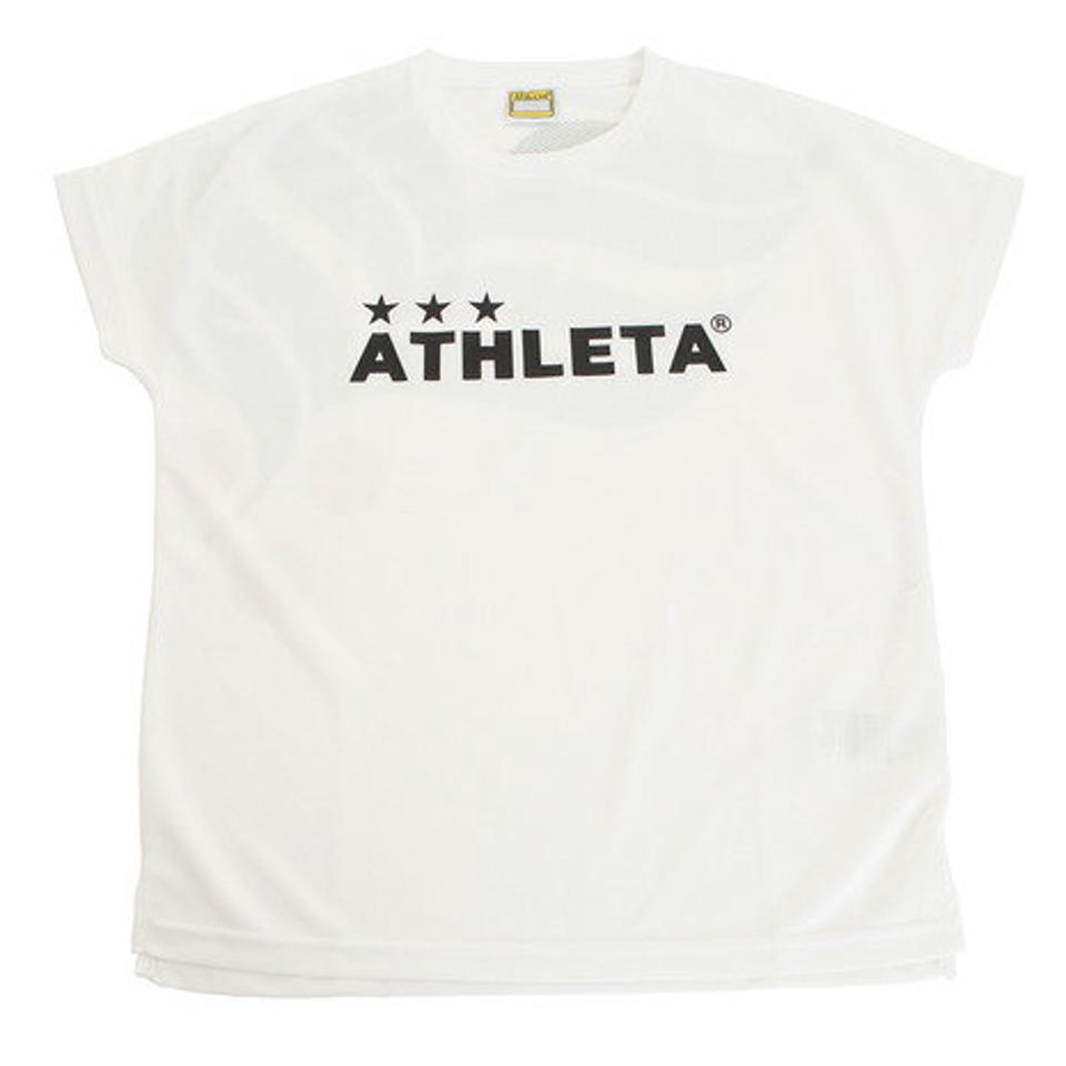 アスレタ（ATHLETA） サッカー ウェア 半袖 ジュニア プラクティスシャツ 2331J WHT フットサルウェア （キッズ）