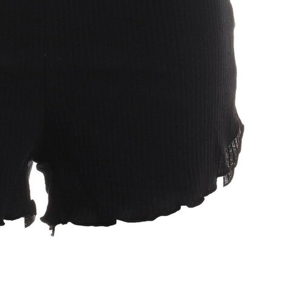 ヘインズ(Hanes) オーガニックコットン リブパンツ HW6-T201 090 ショートパンツ ハーフパンツ 短パン (レディース)