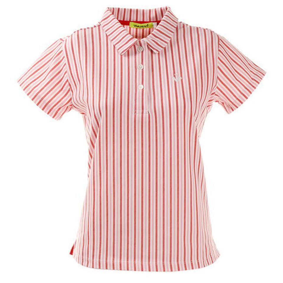 ビバハート（VIVA HEART） ゴルフウエア ポロシャツ レディース ストライプポロシャツ 012-22445-063 （レディース）