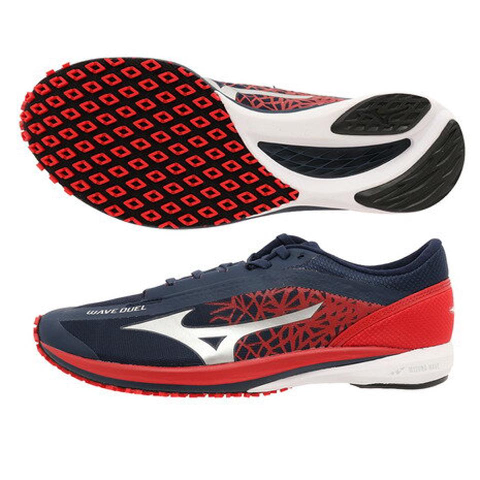 ミズノ（MIZUNO） ランニングシューズ ウエーブデュエル U1GD196018 トレーニングシューズ 部活 マラソン （メンズ）